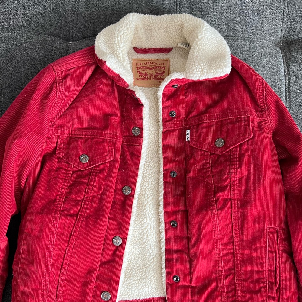 Levi’s Red jacket